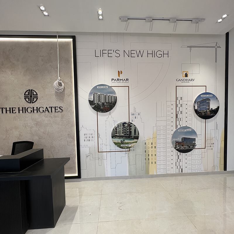 Highgates wallpaper installation